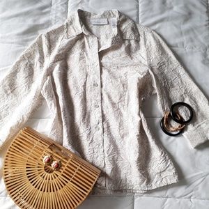 🦙 2/$20 🦙 Liz Claiborne Womens Button Down Shirt